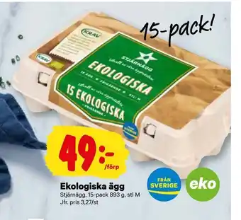 City Gross Ekologiska ägg erbjuda
