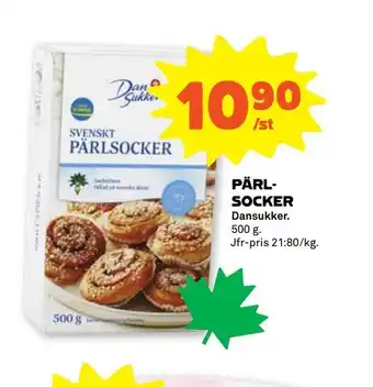 Coop Forum Pärl- socker erbjuda