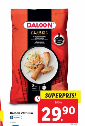 Lidl Daloon Vårrullar erbjuda