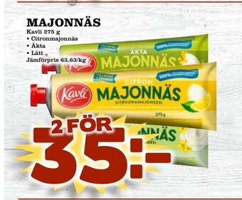Matdax Majonnäs erbjuda