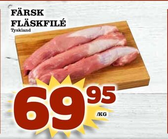 Matdax Färsk fläskfilé erbjuda
