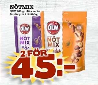 Matvärlden Tensta Nötmix erbjuda