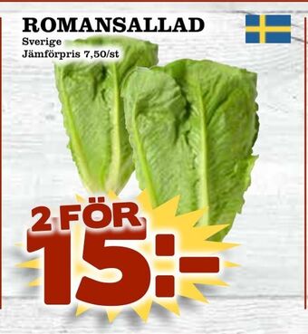 Matvärlden Tensta Romansallad erbjuda