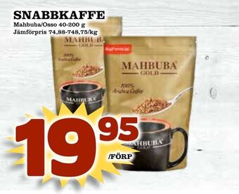 Matvärlden Tensta Snabbkaffe erbjuda