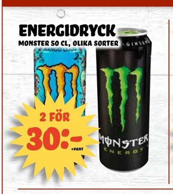 Nelins Energidryck erbjuda