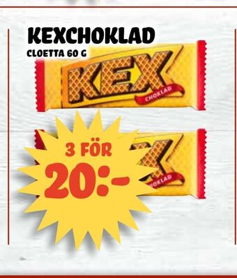 Nelins Kexchoklad erbjuda