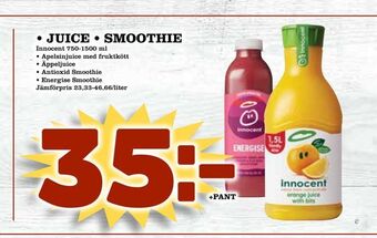Nelins Juice • smoothie erbjuda