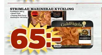 Nelins Strimlad marinerad kyckling erbjuda