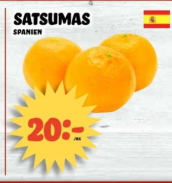 Nelins Satsumas erbjuda