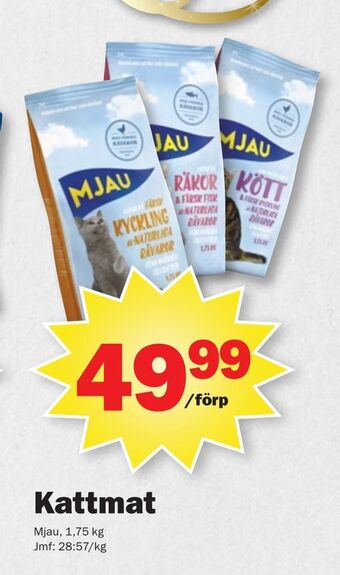 Pekås Kattmat erbjuda