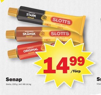 Pekås Senap erbjuda