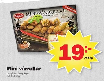 Pekås Mini vårrullar erbjuda