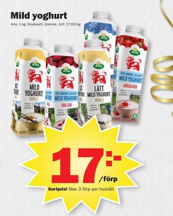 Pekås Mild yoghurt erbjuda