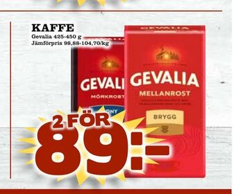 Prisma Mat Kaffe erbjuda