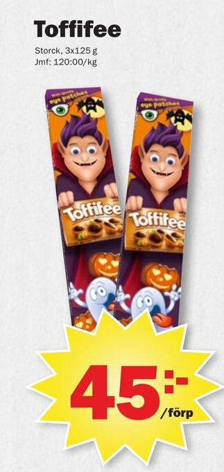 Pekås Toffifee erbjuda