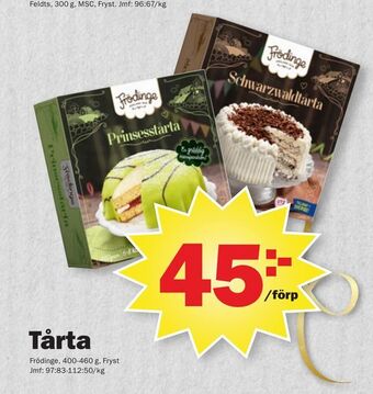 Pekås Tårta erbjuda