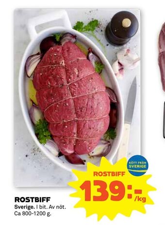 Stora Coop Rostbiff erbjuda