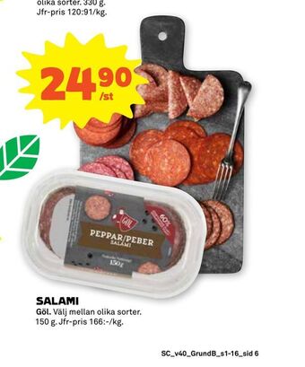 Stora Coop Salami erbjuda