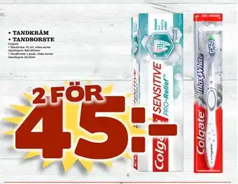 Supergrossen Tandkräm • tandborste erbjuda