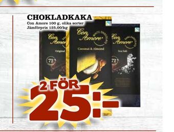 Supergrossen Chokladkaka erbjuda