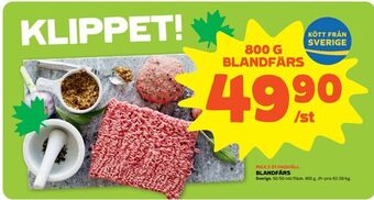 Stora Coop Blandfärs erbjuda