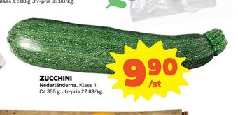 Coop Zucchini erbjuda