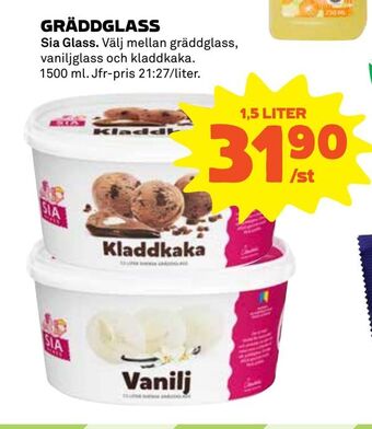 Coop Gräddglass erbjuda