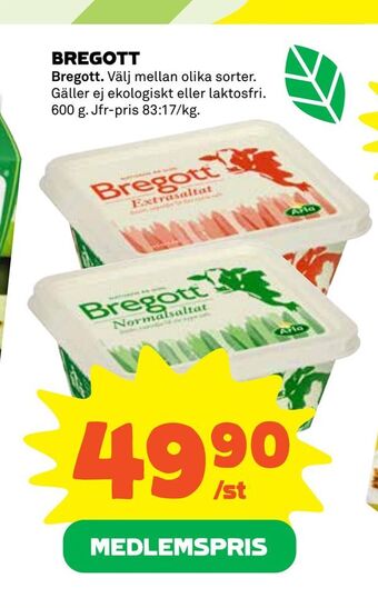 Coop Bregott erbjuda