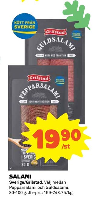 Coop Salami erbjuda