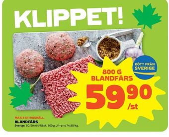 Stora Coop Blandfärs erbjuda