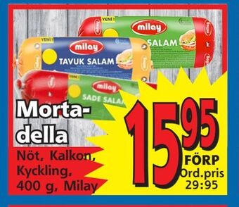 Supergrossen Mortadella erbjuda