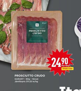 Willys Prosciutto crudo erbjuda