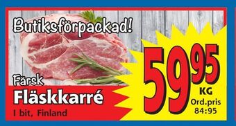 Supergrossen Fläskkarré erbjuda