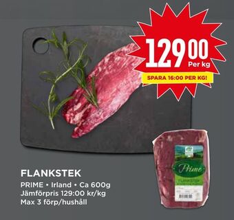 Willys Flankstek erbjuda