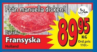 Supergrossen Fransyska erbjuda