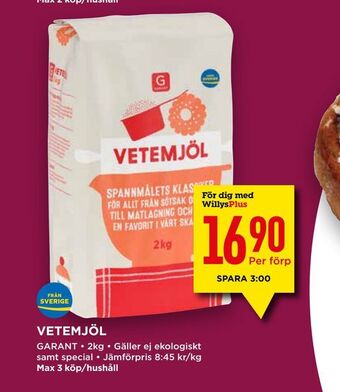Vetemjöl