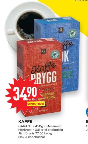 Willys Hemma Kaffe erbjuda