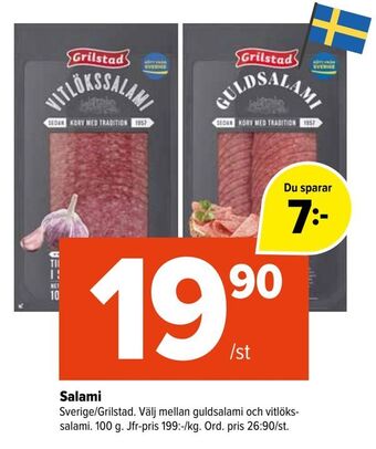 Coop Extra Salami erbjuda