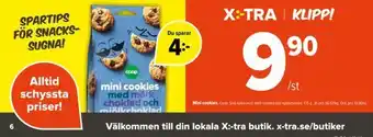 Coop Extra Mini cookies erbjuda