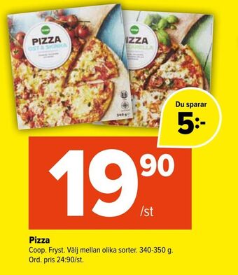 Coop Extra Pizza erbjuda