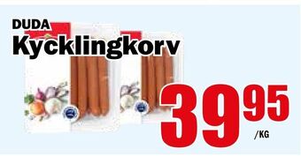 Matdax Kycklingkorv erbjuda