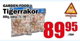 Matdax Tigerräkor erbjuda