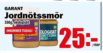 Jordnötssmör