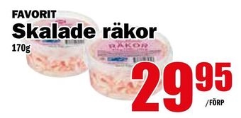 Matdax Skalade räkor erbjuda