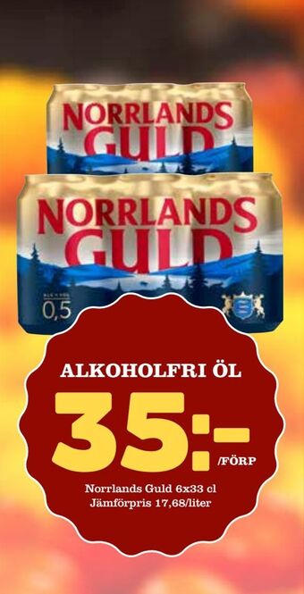 Nya Pulsen Alkoholfri öl erbjuda
