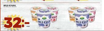 Nya Pulsen Mild kvarg erbjuda