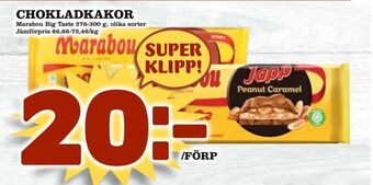 Nya Pulsen Chokladkakor erbjuda