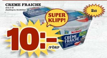 Nya Pulsen Creme fraiche erbjuda
