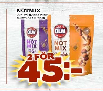 Nya Pulsen Nötmix erbjuda
