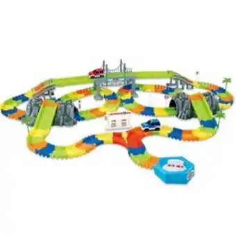 Clixtracks, bilbana med 240 delar & 2 bilar